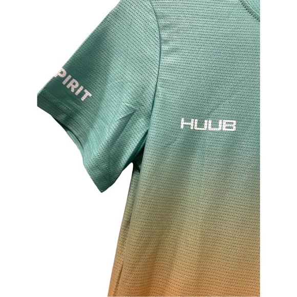 NWT Huub Women's Short Sleeve Tech Shirt Size Small Her‎ Spirit Lakes To London - Picture 2 of 5